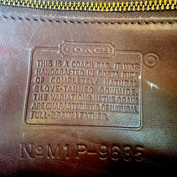 Coach Brown Leather Saddlebag Crossbody Purse -Minimal classic warm - Picture 9 of 9